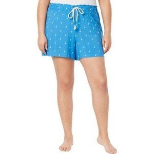 Jenni Womens Plus Cactus Comfy Sleepwear Sleep Short 2X